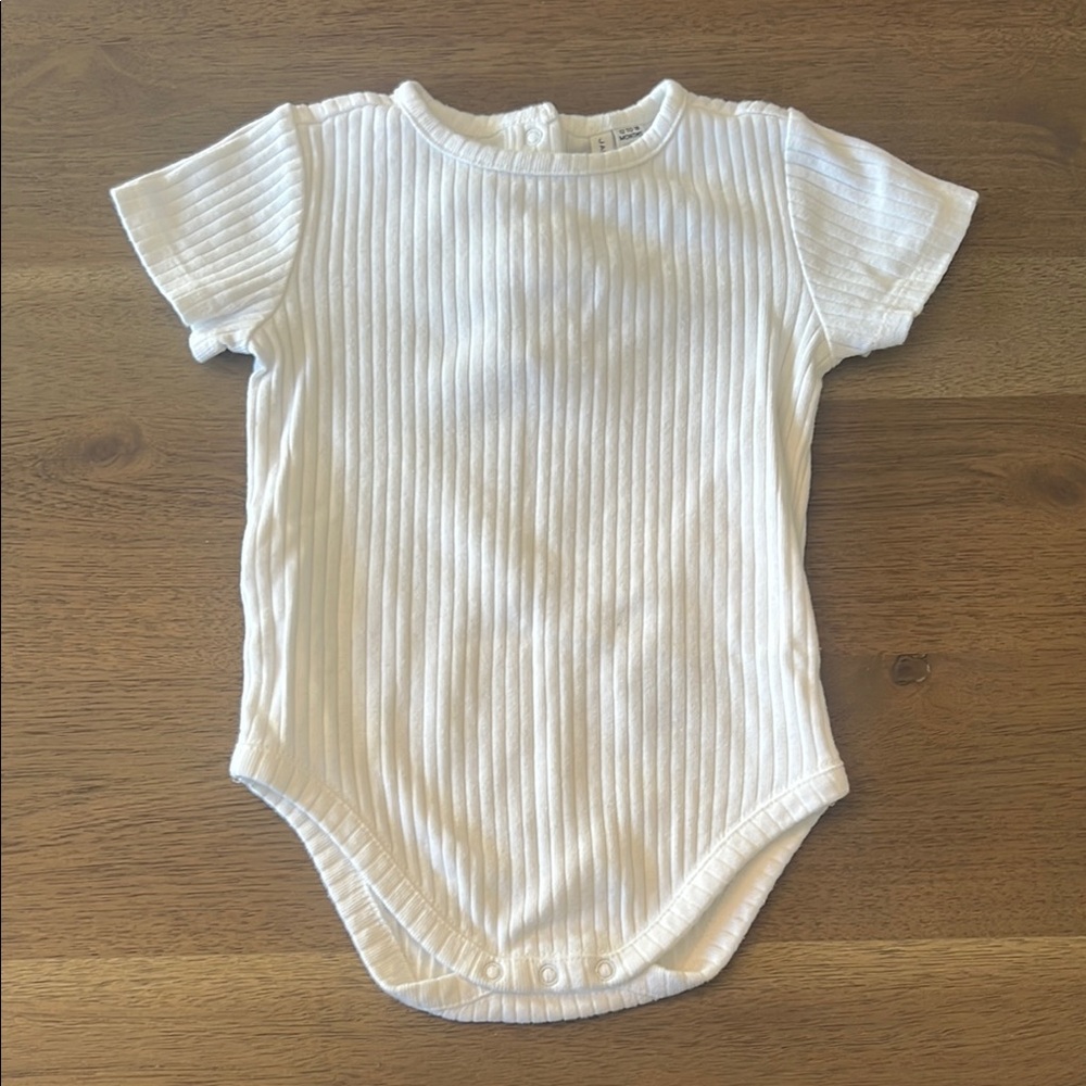 JANIE and JACK Brushed Ribbed Bodysuit | 12 to 18 months